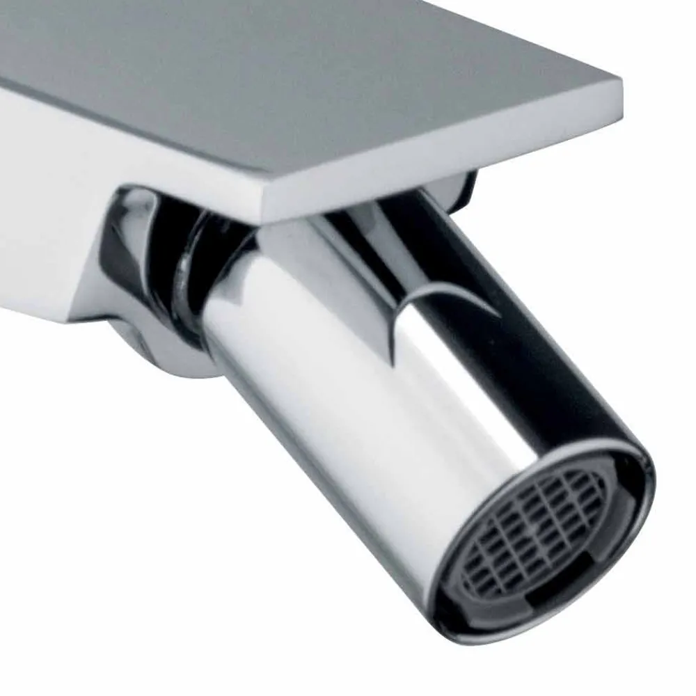 Viadurini Taps Bidetarmaturen-Bidetmischer mit verchromtem Abfluss Made in Italy - Galla