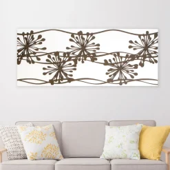 Viadurini Decor Blumen Bilder-Bild mit Anemonen, hergestellt mit Laser, hergestellt in Italien – Tomoko