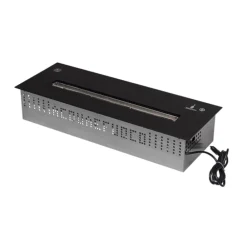 Viadurini Fire Design Brenner Bioethanol-Bio Ethanol Brennkammer aus Edelstahl 3,6 Kw Aron60