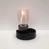Viadurini Fire Design Tischkamine Bioethanol-Bio Ethanol Tischkamin aus Keramik und Glas Jim Fackel Modell