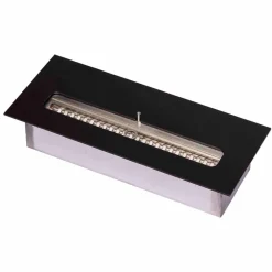 Viadurini Fire Design Brenner Bioethanol-Bioethanol Brenner aus Edelstahl für Linearen Kamin Made in Italy - Brandon