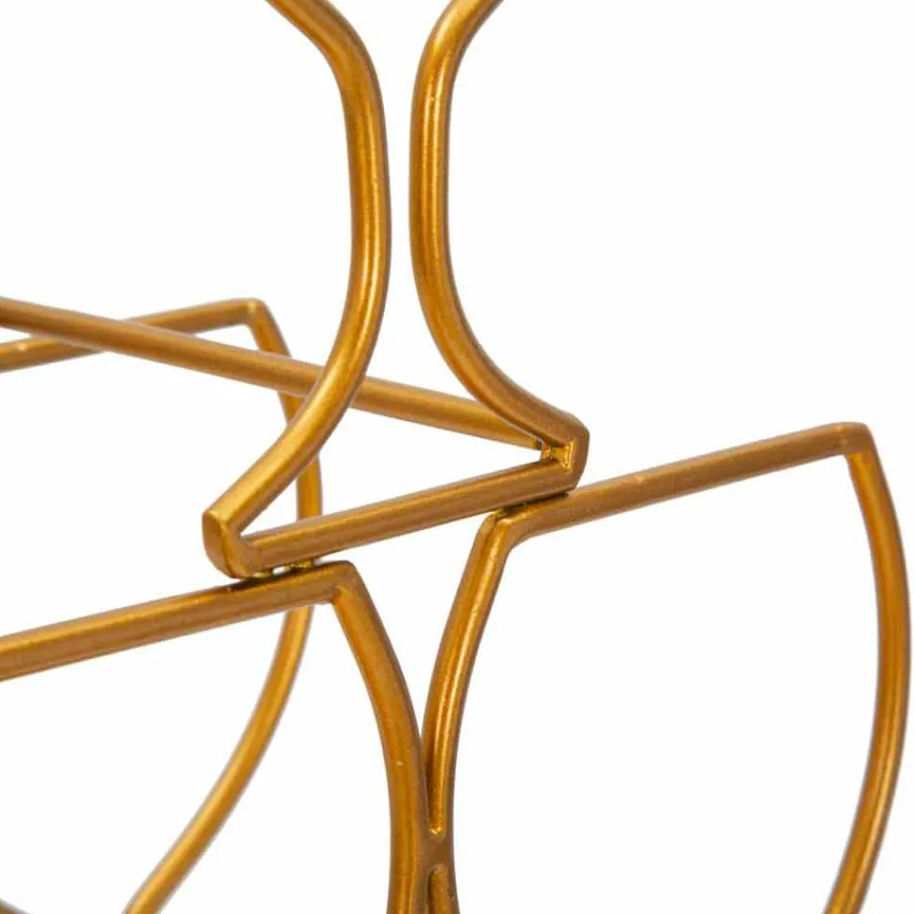 Viadurini Living Design Weinregal-Boden- oder Tischflaschenregal 6 Flaschen aus Eisen, modernes Design - Brody