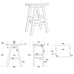 Viadurini Bathroom Badmöbel Stehend-Boden-Badezimmerschrank aus grünem Teakholz mit Handtuchhaken - Raomi