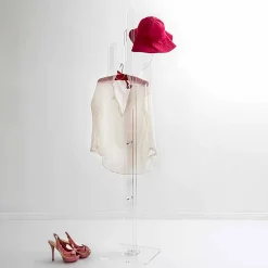 Viadurini Living Garderobenständer-Boden-Kleiderbügel des transparenten Entwurfs des Kaktus transparenten, hergestellt in Italien