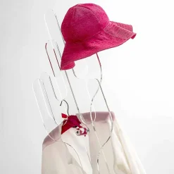 Viadurini Living Garderobenständer-Boden-Kleiderbügel des transparenten Entwurfs des Kaktus transparenten, hergestellt in Italien