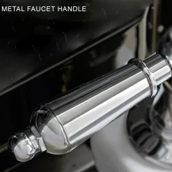 Viadurini Taps Badewannearmaturen-Bodenstehende Wannenbatterie mit Handbrause aus Messing Made in Italy - Noriana