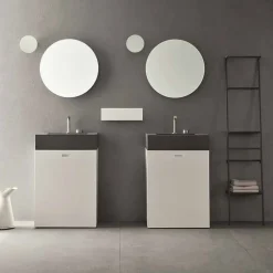 Viadurini Bathroom Badmöbel Stehend-Bodenzusammensetzung von modernen Design-Badezimmermöbeln - Farart10