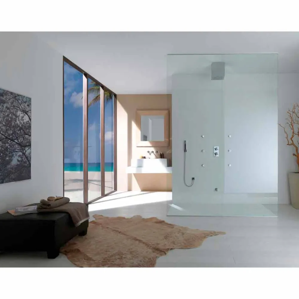 BOSSINI Duschköpfe- Cube Duschkopf aus Edelstahl in modernem Design