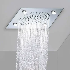 BOSSINI Duschköpfe-Duschbrause mit 4 LED Licher   Cube-Light