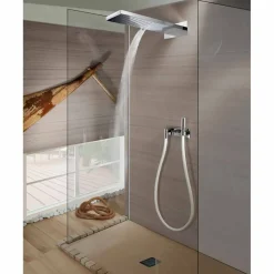 BOSSINI Duschköpfe-Edelstahl Duschkopf 2 Strahlfunktionen   Manhattan