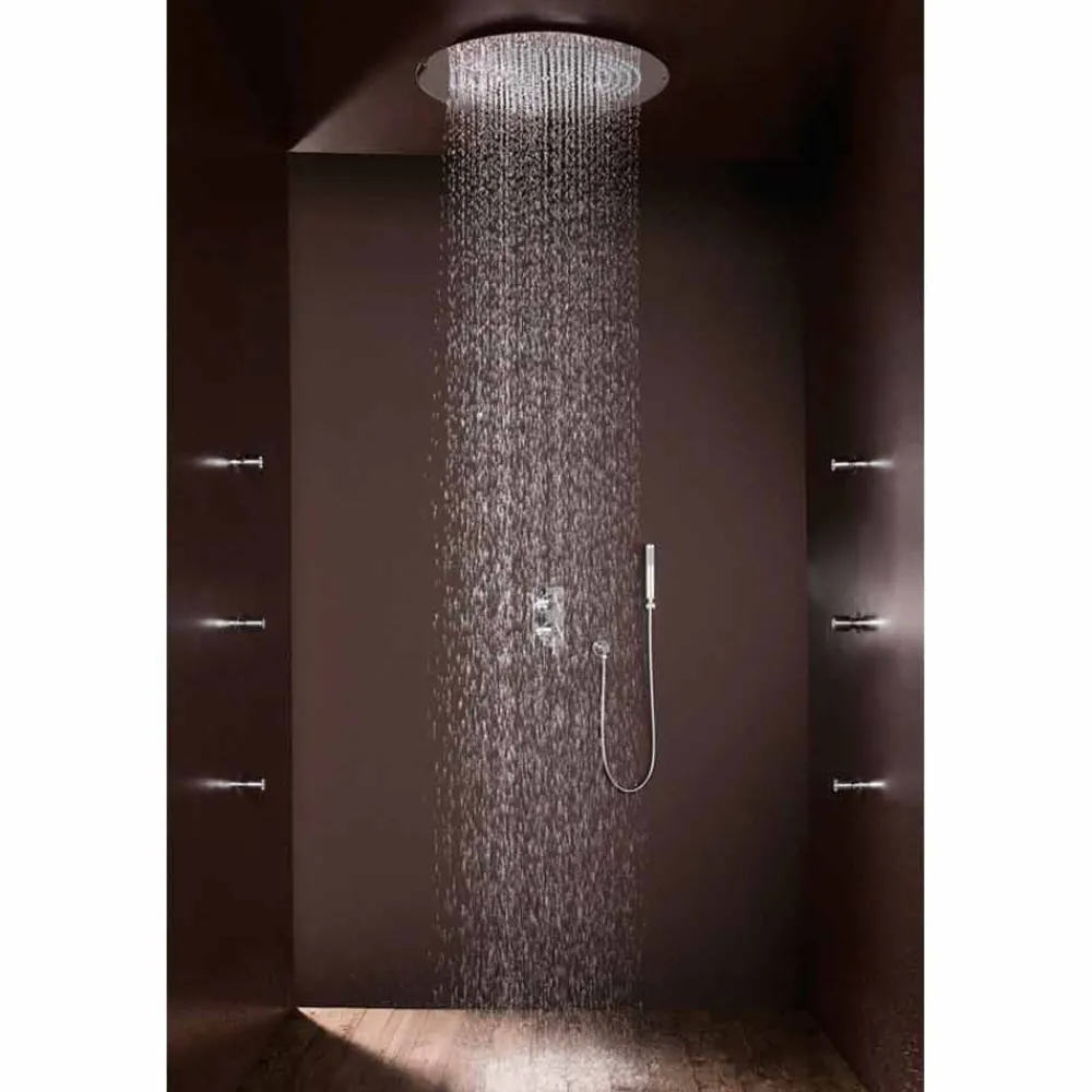 BOSSINI Duschköpfe- LED Regenduschkopf Oki Flat Ø370mm