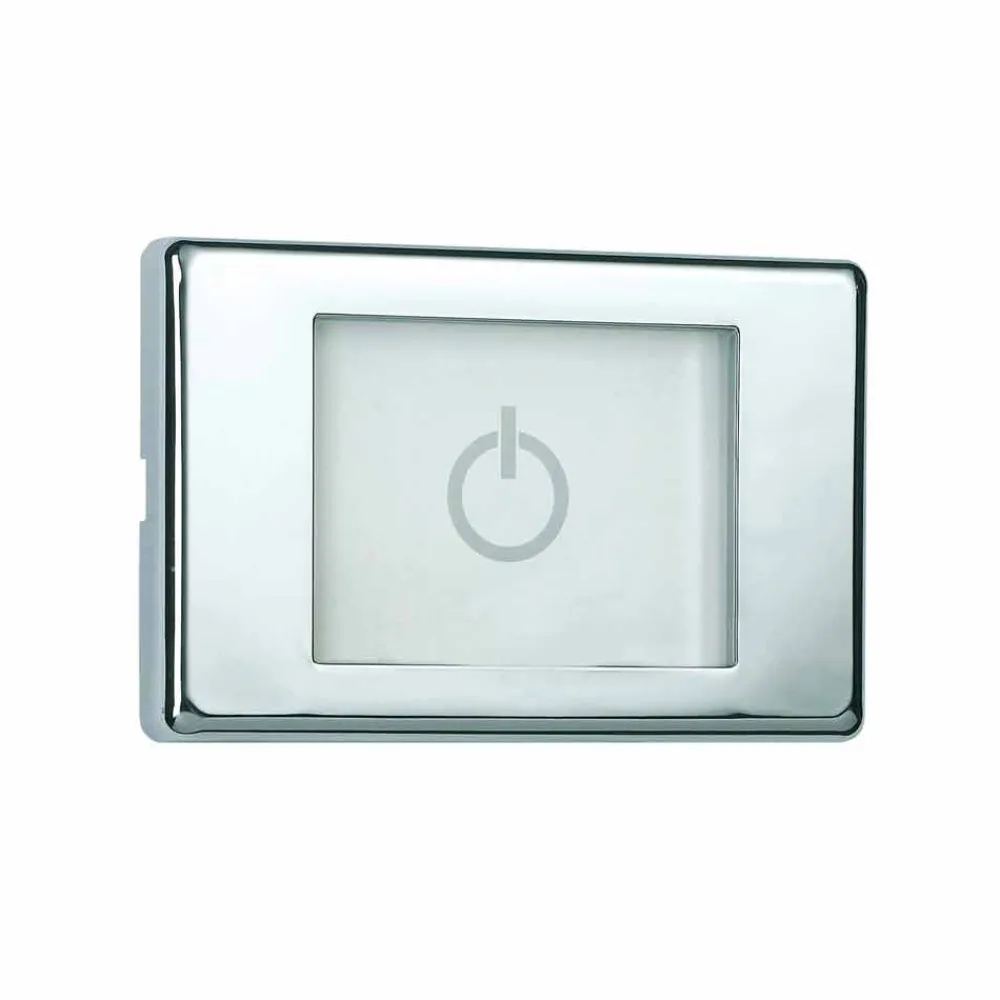 BOSSINI Duschköpfe-Rechteckiger Duschkopf 1-Strahl mit Farblichttherapie