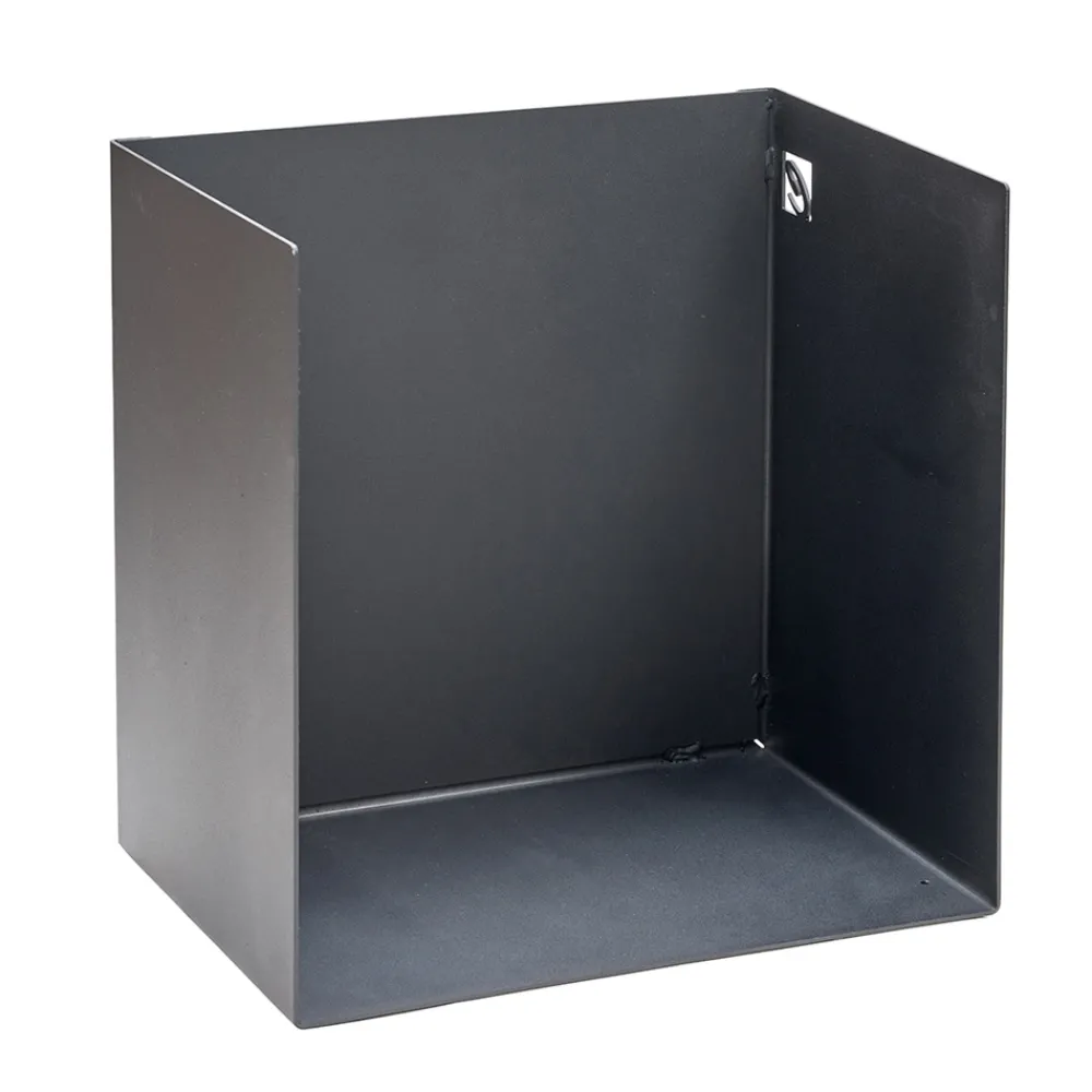 Viadurini Fire Design Kaminholzständer Aus Eisen Und Stahl-Brennholzhalter aus schwarz lackiertem Stahl Made in Italy - Fiamme