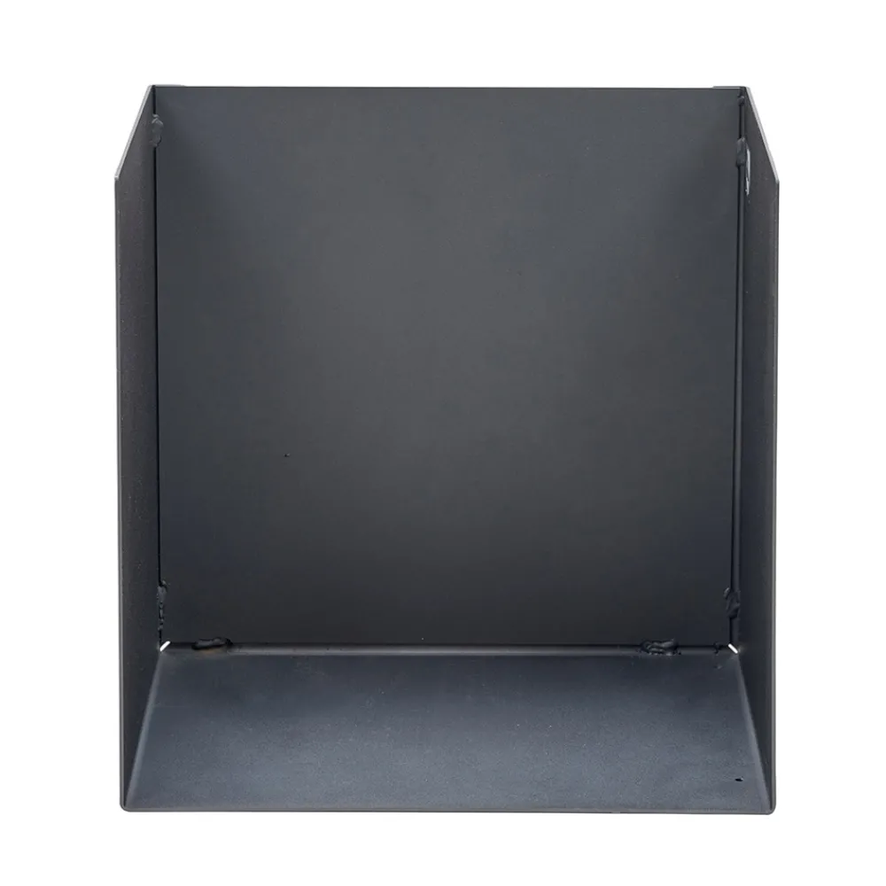 Viadurini Fire Design Kaminholzständer Aus Eisen Und Stahl-Brennholzhalter aus schwarz lackiertem Stahl Made in Italy - Fiamme