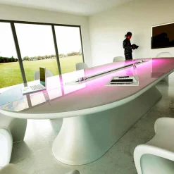 Viadurini Design Besprechungstische-Büro Schreibtisch / Konferenztisch in modernem Design Info Table