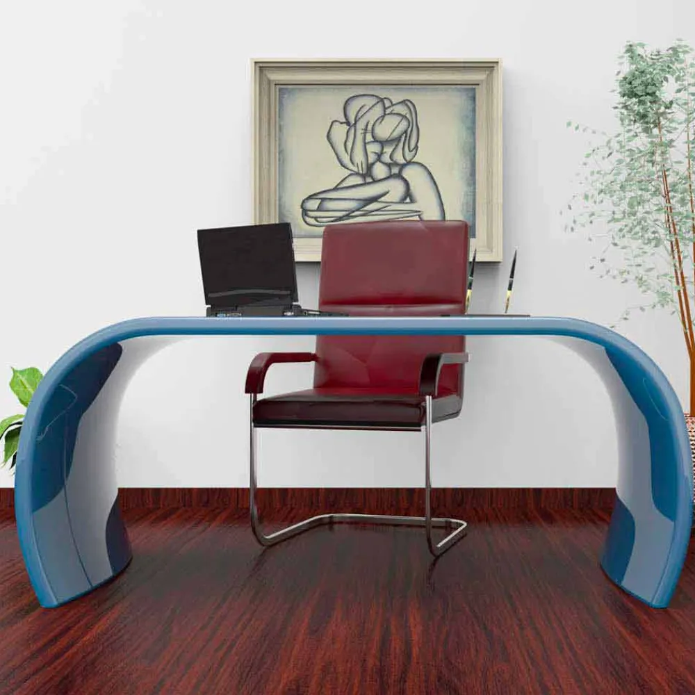 Viadurini Design Design Schreibtische-Büro Schreibtisch in modernem Design Ola Made in Italy