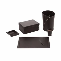 Limac Design Bürozubehör-Büroartikel Kleiderbügel, Schreibtischunterlage, Papierkorb, Halter - Andrea