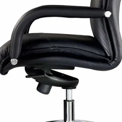 Viadurini Living Bürosessel-Bürodrehsessel aus Leder und Kunstleder - Oliviero