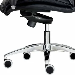 Viadurini Living Bürosessel-Bürodrehsessel aus Leder und Kunstleder - Oliviero