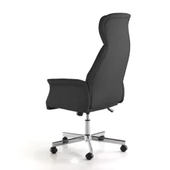 Viadurini Living Bürosessel-Bürosessel aus Kunstleder und Metallgestell – Beryllium