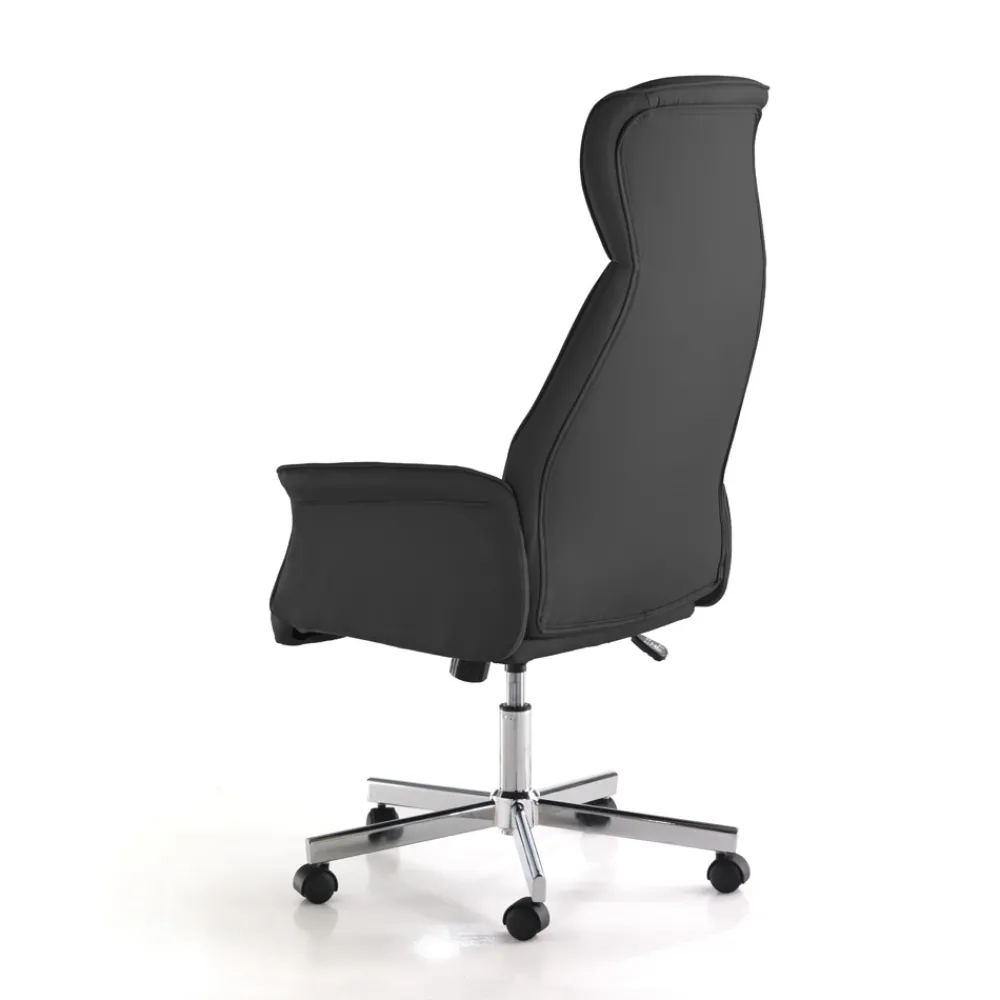 Viadurini Living Bürosessel-Bürosessel aus Kunstleder und Metallgestell – Beryllium