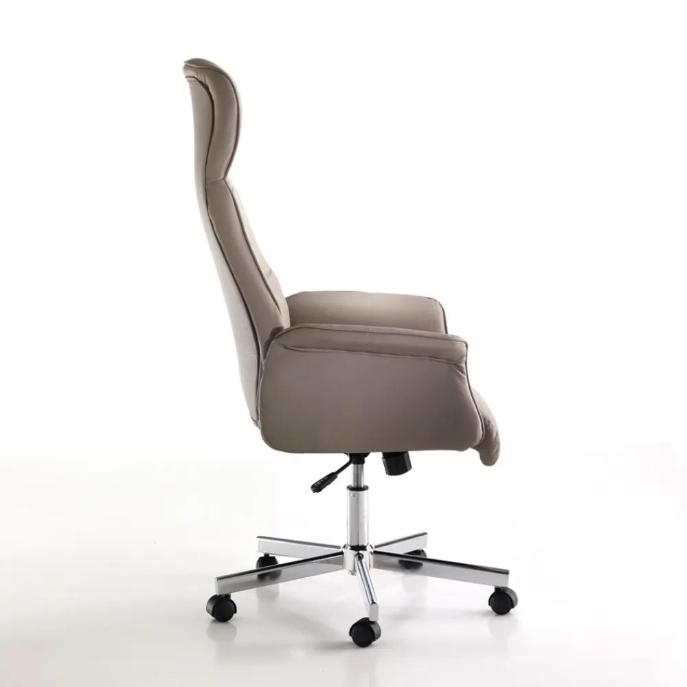 Viadurini Living Bürosessel-Bürosessel aus Kunstleder und Metallgestell – Beryllium