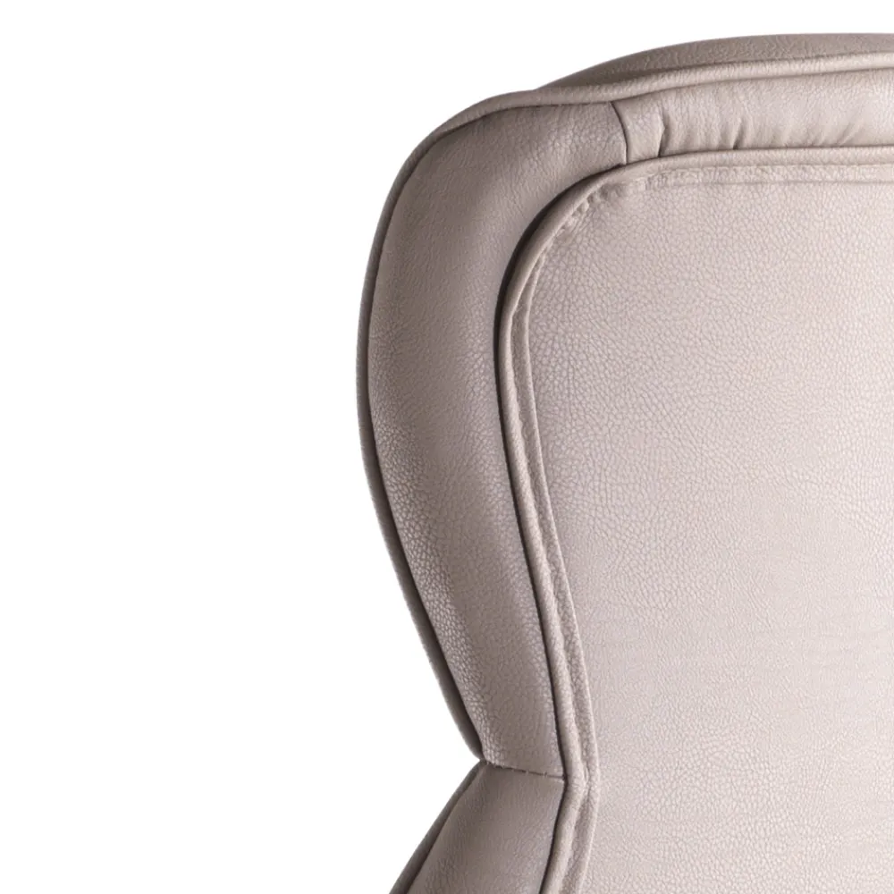 Viadurini Living Bürosessel-Bürosessel aus Kunstleder und Metallgestell – Beryllium