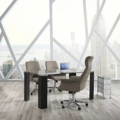 Viadurini Living Bürosessel-Bürosessel aus Kunstleder und Metallgestell – Beryllium