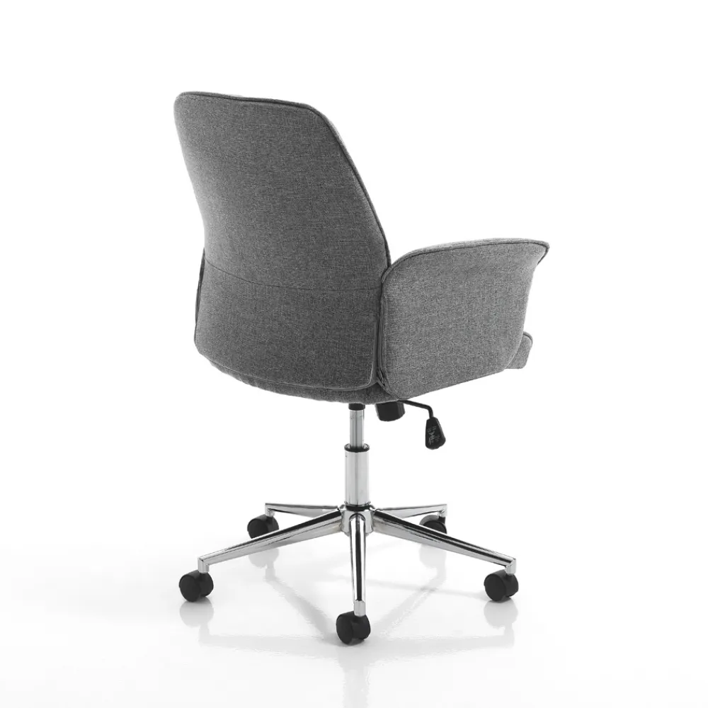 Viadurini Living Bürosessel-Bürosessel aus nicht abnehmbarem Stoff - Nobelio