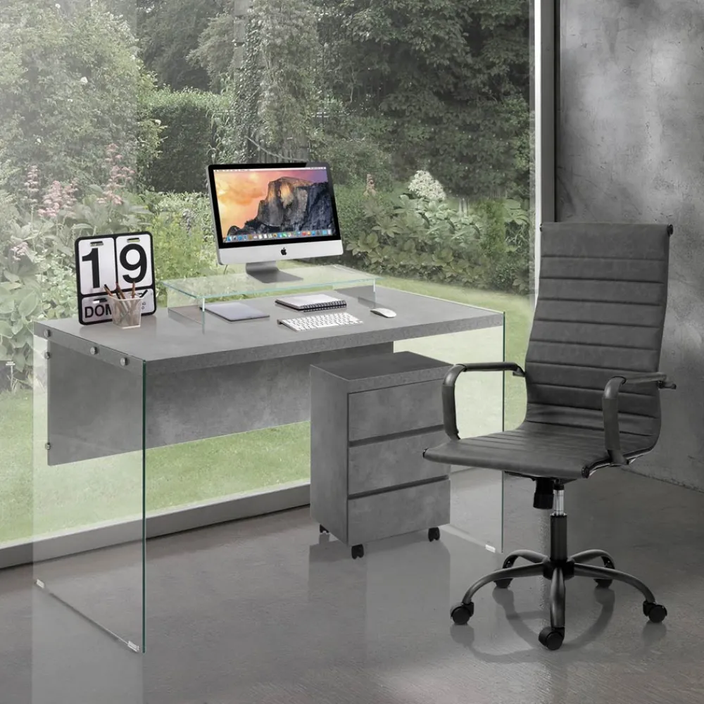 Viadurini Living Bürosessel-Bürosessel mit hoher oder niedriger Rückenlehne – Rubidio