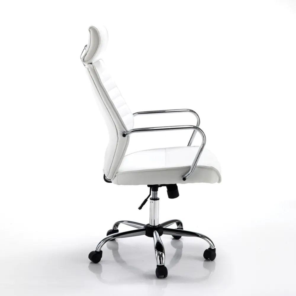 Viadurini Living Bürosessel-Bürosessel mit Rollen und verstellbarem Lift – Bario