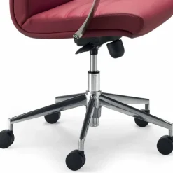 Viadurini Living Bürosessel-Bürostuhl aus Kunstleder in modernem Design Debora