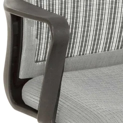 Viadurini Living Bürostühle-Bürostuhl aus Kunststoff und Stoff mit Armlehnen und Kopfstütze - Sainta