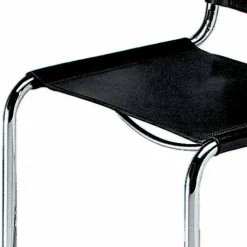 Viadurini Living Bürostühle-Bürostuhl aus Leder mit Gestell aus verchromtem Stahl Made in Italy - Elite