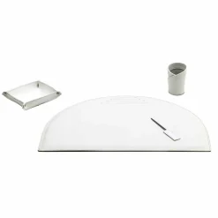 Limac Design Bürozubehör-Bürozubehör für Schreibtisch aus regeneriertem Leder, hergestellt in Italien - Medea