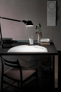 Limac Design Bürozubehör-Bürozubehör für Schreibtisch aus regeneriertem Leder, hergestellt in Italien - Medea