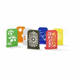 Mabele Deko Artikel Und Wohnaccessoires-Buchständer Paar Blokko bei , Produziert in Italien