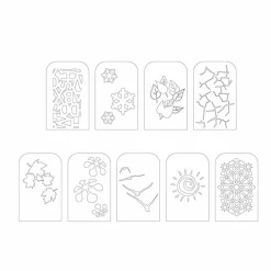 Mabele Deko Artikel Und Wohnaccessoires-Buchständer Paar Blokko bei , Produziert in Italien