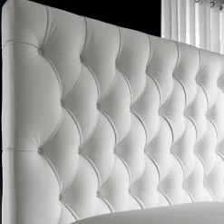 Viadurini Night Design Polsterbetten-Capitonné-Doppelbett mit optionalem Stauraum Made in Italy - Sciocco