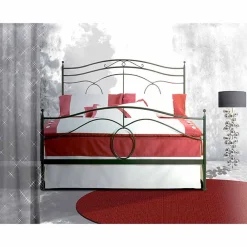 Viadurini Night Design Maßgeschneiderte Möbel|Schmiedeeisen Queen Size Bett-CassiopeaJugend Queen Size Bett aus Schmiedeeisen in Design