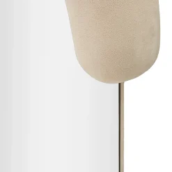 Viadurini Decor Wandspiegel-C-förmiger Wandspiegel mit MDF-Rahmen mit Samtbezug - Micheal