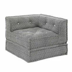 Viadurini Living Moderne Sessel-Chaise Longue Armchair von Ethnic Design aus Patchwork-Baumwolle für Wohnzimmer - Fiber