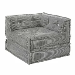 Viadurini Living Moderne Sessel-Chaise Longue Armchair von Ethnic Design aus Patchwork-Baumwolle für Wohnzimmer - Fiber