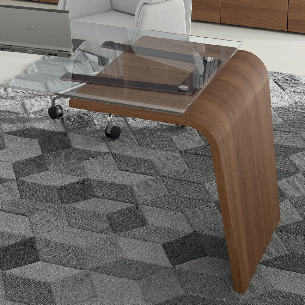 Viadurini Living Design Schreibtische-Chefschreibtisch von Andrea Stramigioli - Butterfly