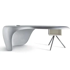 Viadurini Living Design Schreibtische-Chefschreibtisch von Karim Rashid aus Polyurethan - James