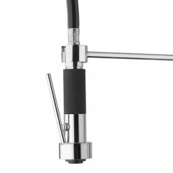 Viadurini Taps Küchenarmaturen-Chrom Messing Spülbecken Mixer mit Dusche Made in Italy - Kondor