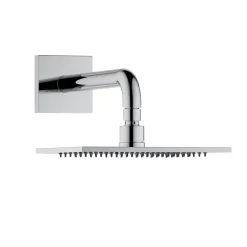 Viadurini Bathroom Duscharmaturen-Chrom-Duschgruppe mit Messing-Duschkopf und Gleitstange - Erkole