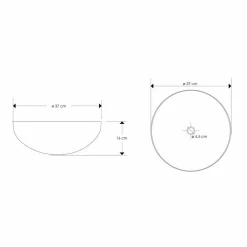 Viadurini Bathroom Badmöbel Hängend-Composition 4 Badezimmermöbel aus Teakholz und verchromtem Stahl - Beatles
