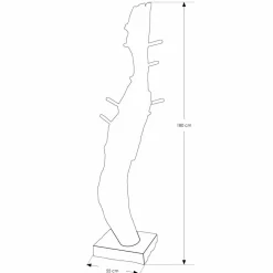 Viadurini Bathroom Badmöbel Hängend-Composition 3 Badezimmermöbel aus Teakholz mit Waschbecken aus Harz - Essence