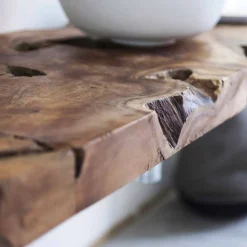 Viadurini Bathroom Badmöbel Hängend-Composition 3 Hängende Badezimmermöbel mit Waschbecken aus weißem Harz - Dazzle